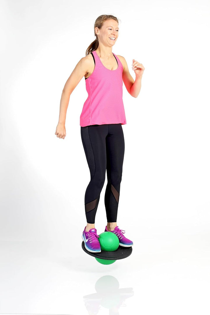 Togu Moonhopper Sport Hüpfball, Lila und Schwarz, Belastbar bis 110kg