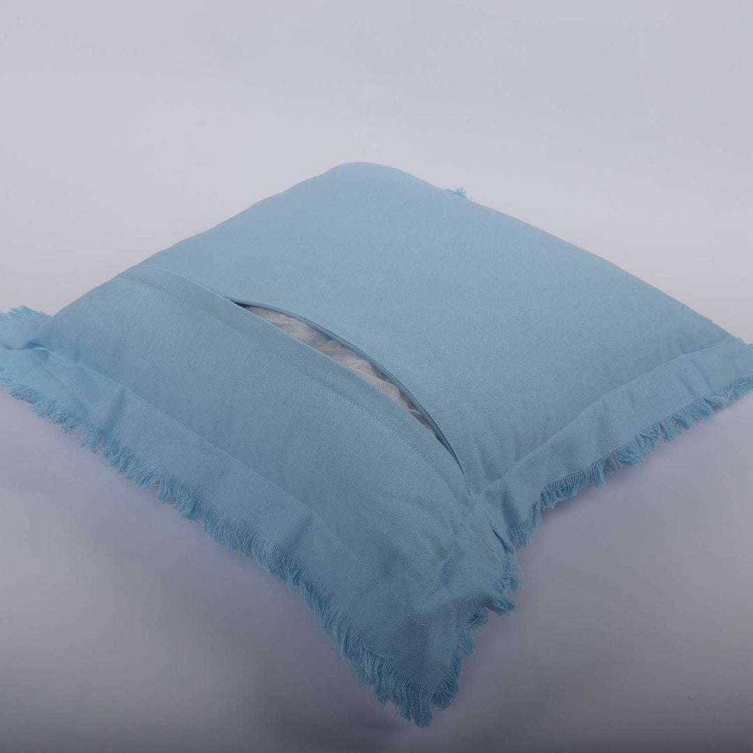 Strandgut07 Kissen mit Reissverschluss, 53 x 53 cm, Hellblau 53 x 53 cm Hellblau, 53 x 53 cm Hellbla
