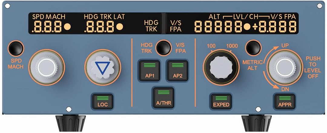 A320FCU Cube Flugsimulator Flugsteuerung Unit Panel Pilot Game Simulator Plug-and-Play Real Aircraft