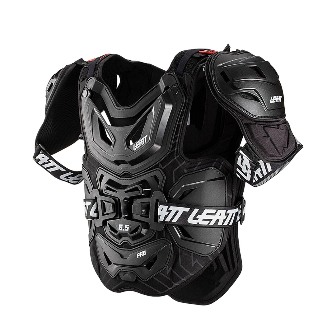 Leatt Brustpanzer 5.5 Pro Schwarz Schwarz XXL, Schwarz XXL