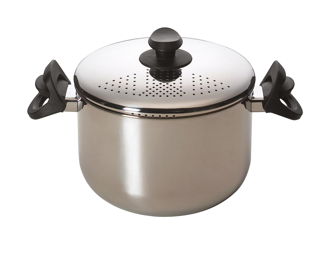 Excelsa Brunch Time Nudeltopf 6 Lt silberfarben
