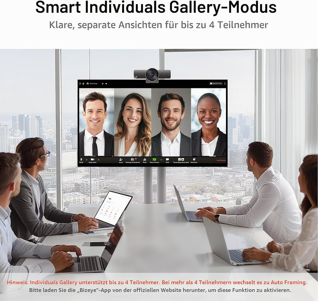 AV Access 4K Conference Room Camera, 1/1.8&
