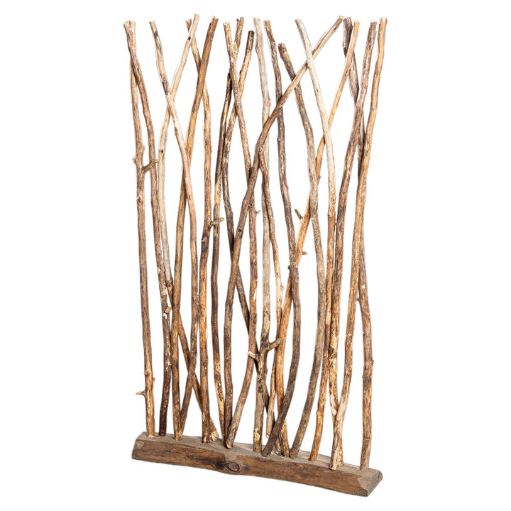 GILDE Standrelief Spazio aus Holz - naturfarben - Höhe 105cm x Breite 60cm - Naturprodukt, Masse var