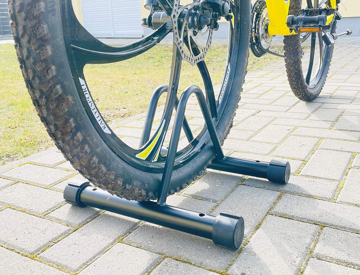 INION Fahrrad Bike Halterung Bodenständer Fahrradständer Fahrradparkplatz Fahrradhalter gummierte Au