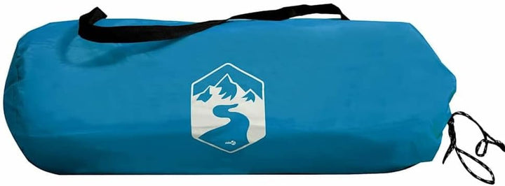 Gecheer Camping Windschutz Strand Windschutz Windschutz für Camping Blau 344x120 cm Wasserdicht 344