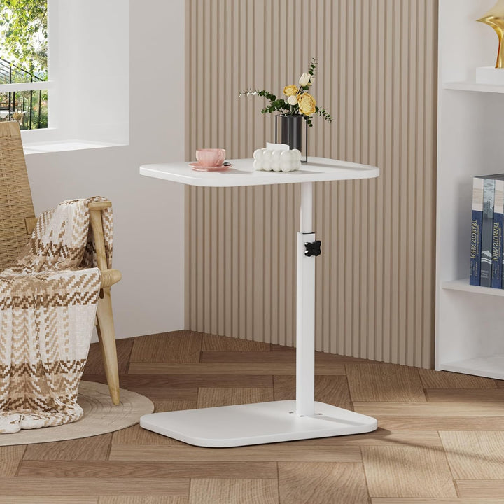 Mobiler Betttisch, Beistelltisch, PC-Halterung für Wohnzimmer, Büro, Schlafzimmer, Bremsen zur Stabi