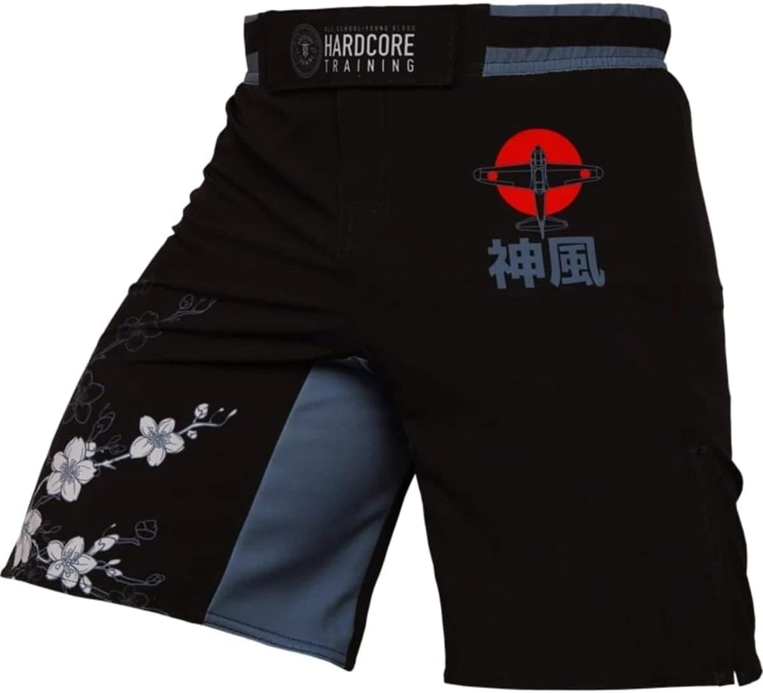 Hardcore Training Fight Shorts Kurze Hose Herren MMA BJJ Grappling Fitness Boxen Muay Thai No Gi S B