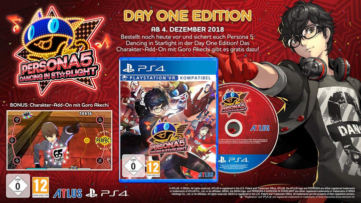 Persona 5: Dancing In The Starlight Day 1 Edition (PS4)