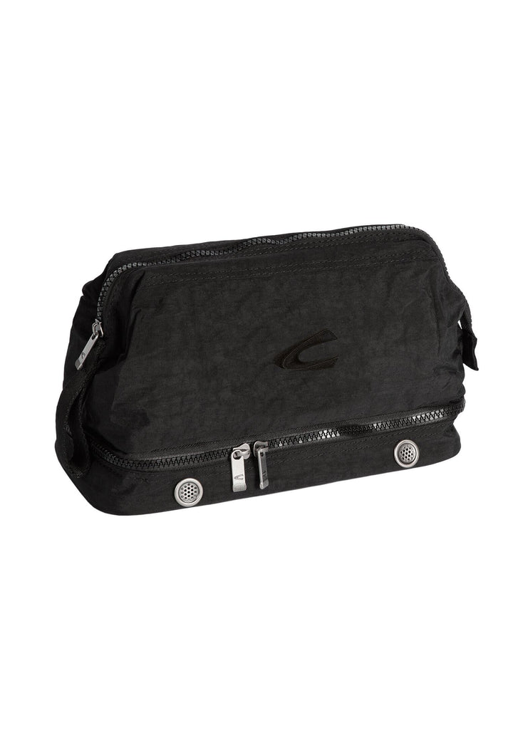 camel active bags Journey Herren Kulturtasche Kulturbeutel Schwarz 26,5 x 12,5 x 16 Schwarz, 26,5 x