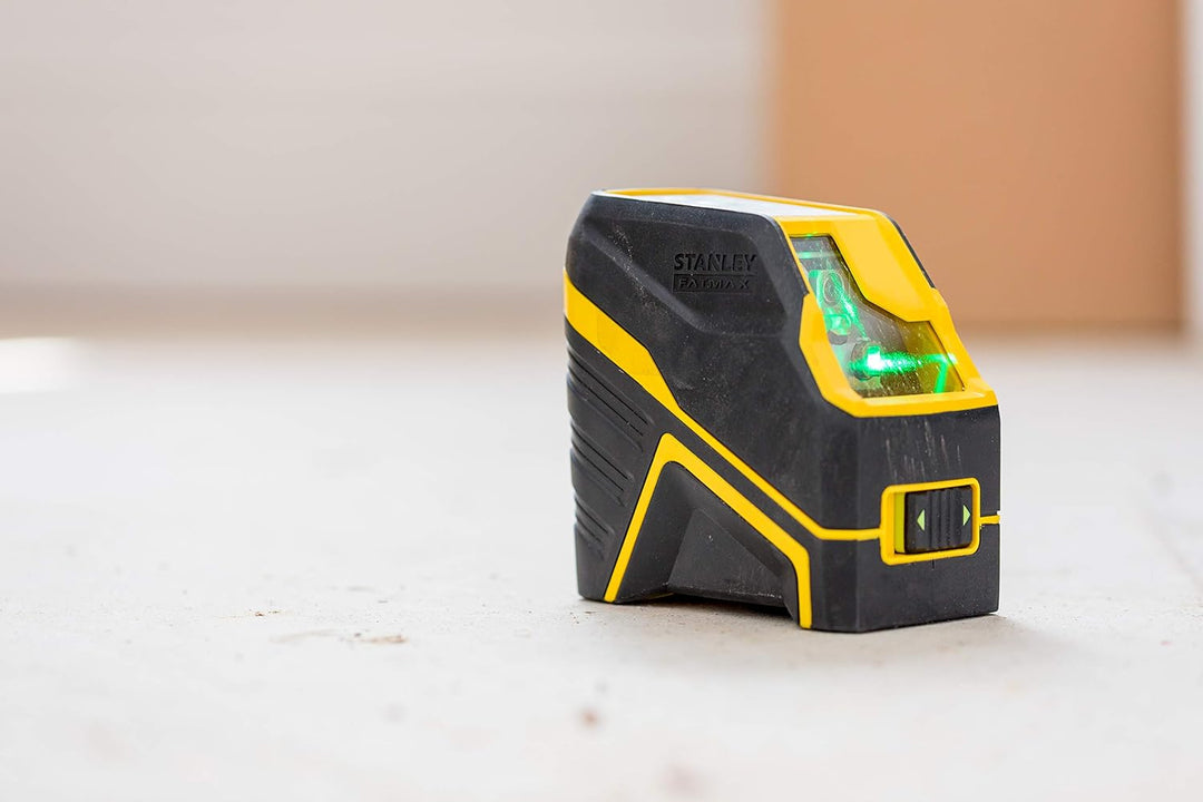 Stanley FatMax Kreuz- &amp; Linienlaser FCL-G grün FMHT77586-1 (mit grüner Laser-Diode, horizontale &amp; ve