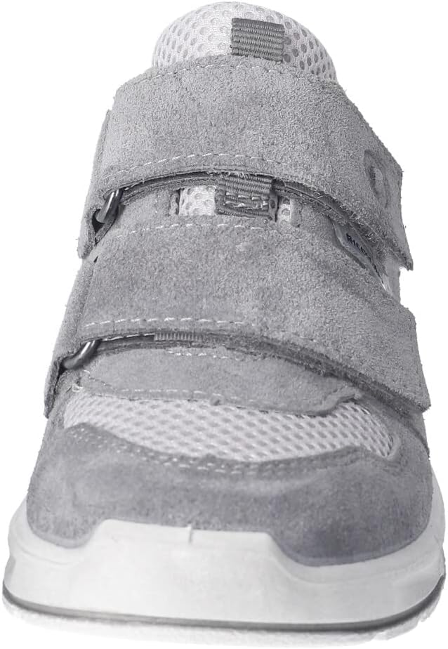 RICOSTA Jungen Low-Top Sneaker LOUI,Kinder Halbschuhe,WMS:Mittel, TEX 28 EU Grau 450, 28 EU Grau 450