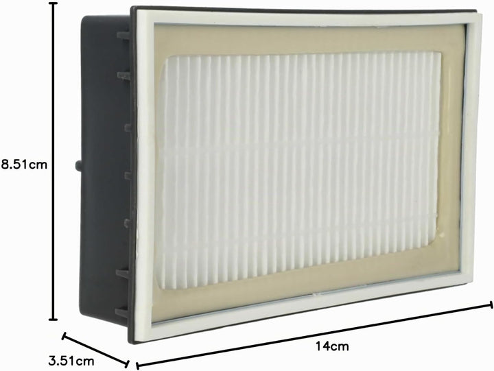 vhbw Filter-Set kompatibel mit Bosch BGS 61832 NL/02 BOSCH ROXX X, 61832 NL/01 BOSCH ROXX X Staubsau