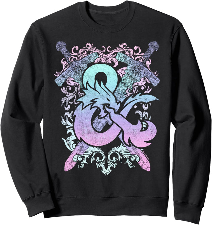 Dungeons &amp; Dragons Ampersand Pastel Logo Sweatshirt