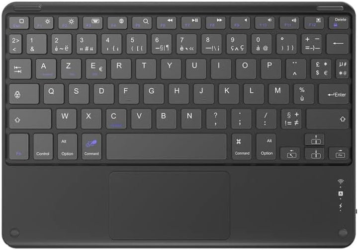 Blackview Kabellose Tastatur (AZERTY, Bluetooth, kompatibel mit Windows, iOS und Android) schwarz