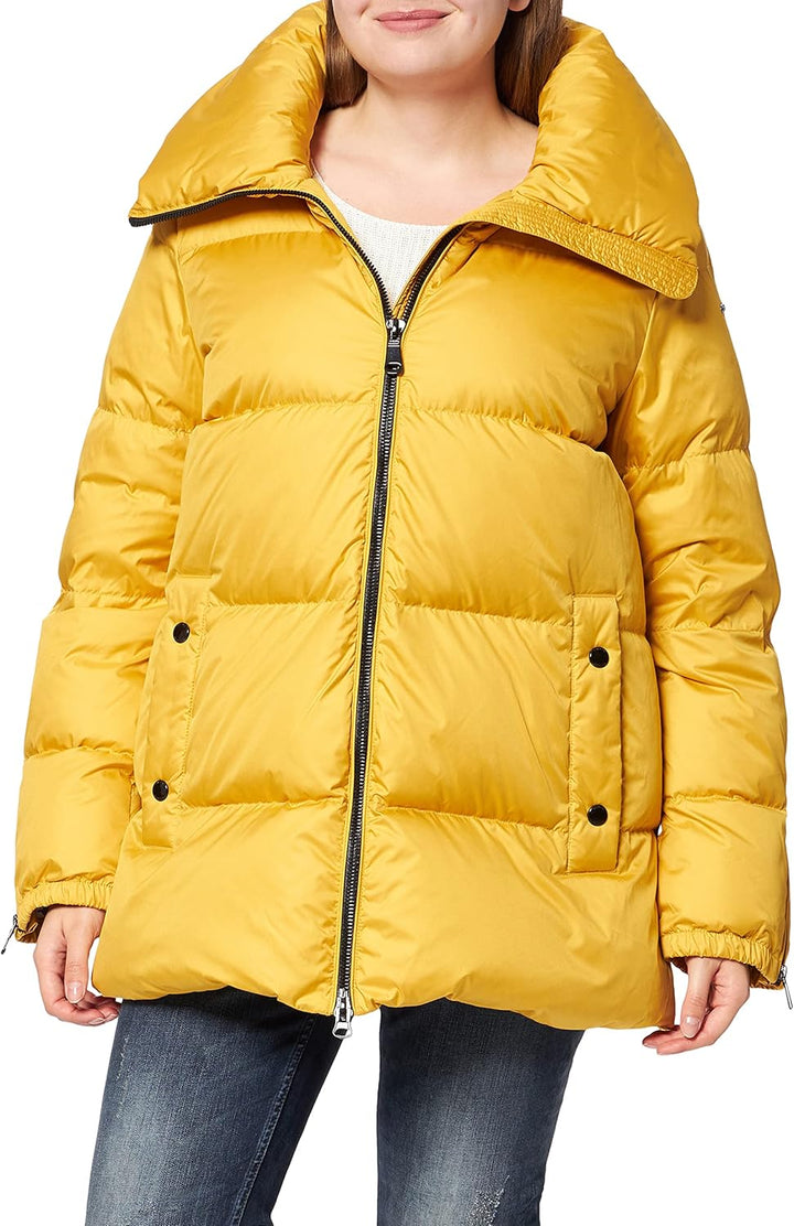 Geox W CAMEI Damen Daunenjacke XL Spicy Mustard, XL Spicy Mustard