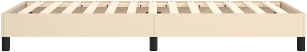 vidaXL Boxspringbett, Bettgestell mit Lattenrost, Bett Polsterbett mit Stützbeinen, Einzelbett Schla