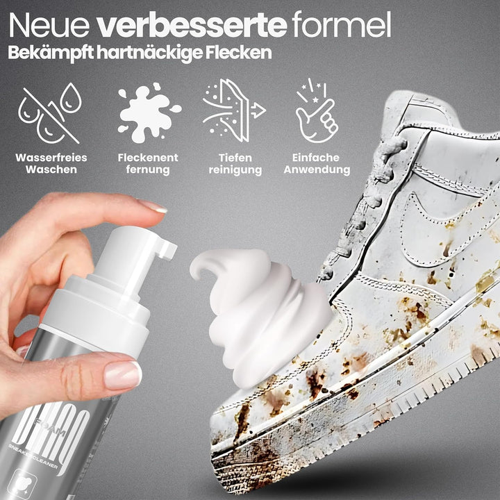 cleangang Reinigungsset Schuhbürste & Schuhputzset – Ideale Reinigung & Pflege für Lederschuhe & Sne