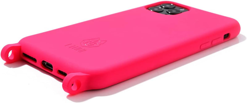 ETUUI Silk Hook Flamingo Case iPhone 14 Plus - hochwertige Schutzhülle, Rundumschutz Handyhülle Mags