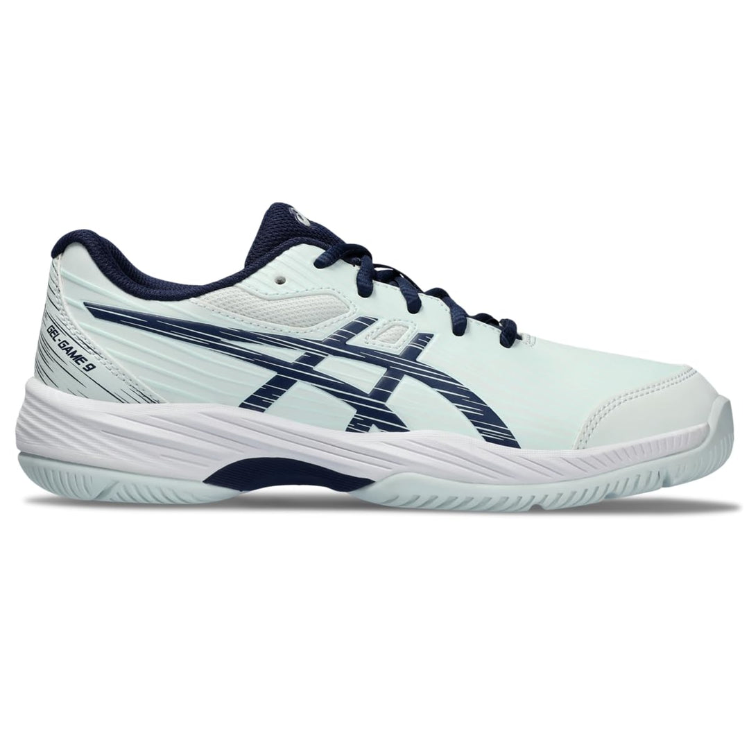 ASICS Unisex Kinder Gel-Game 9 Gs Sneaker 34.5 EU Pale Mint Blue Expanse, 34.5 EU Pale Mint Blue Exp