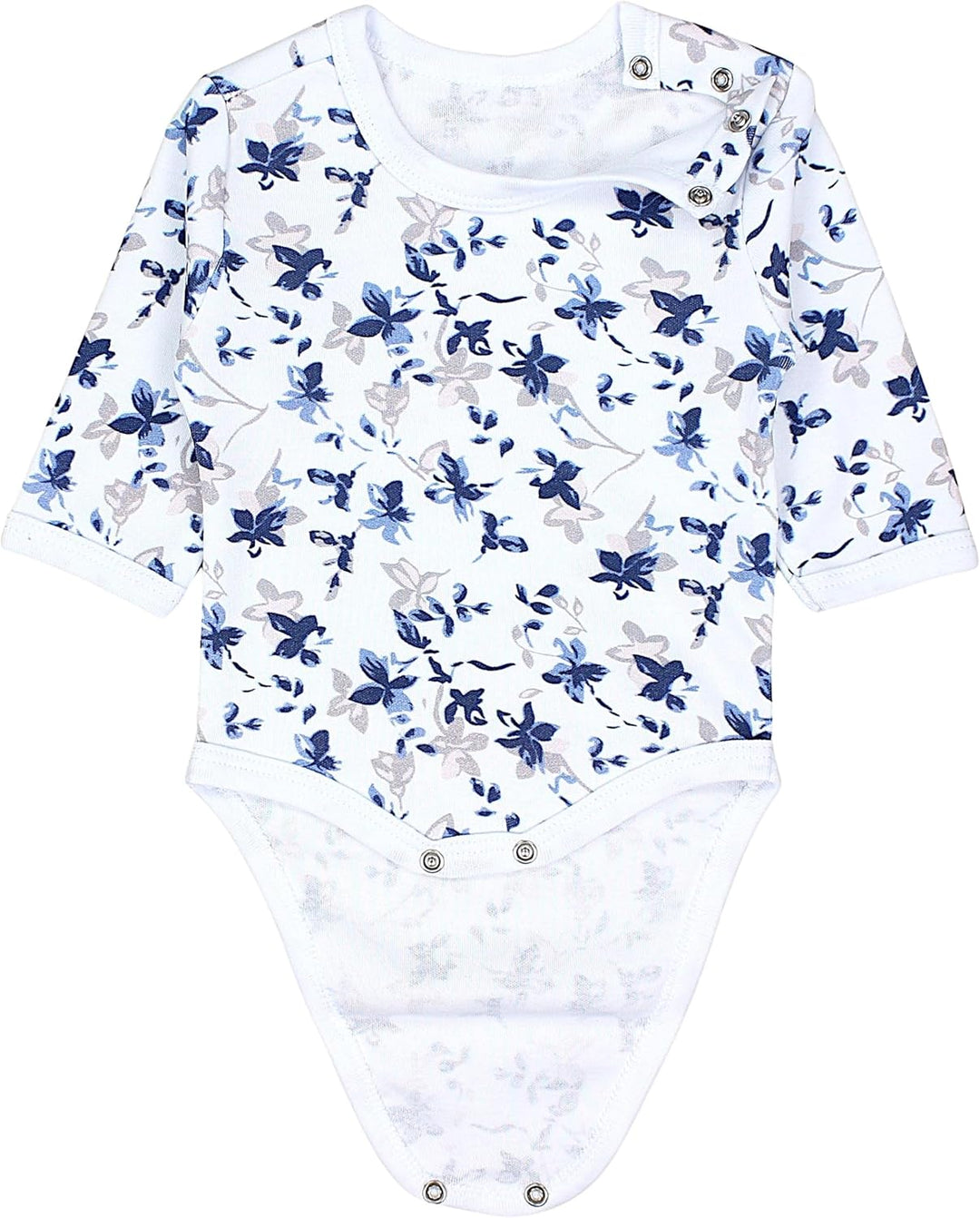 TupTam Baby Body Langarm Mädchen – 5er Pack Unifarbene Body Baby aus Baumwolle – OEKO-TEX zertifizie