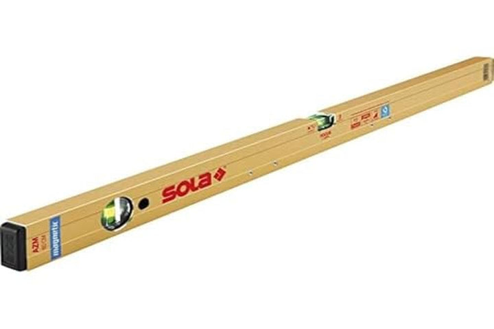 SOLA AMZ Magnet-Wasserwaage AZM Länge 500 mm, Gold, 50 cm, 50 cm