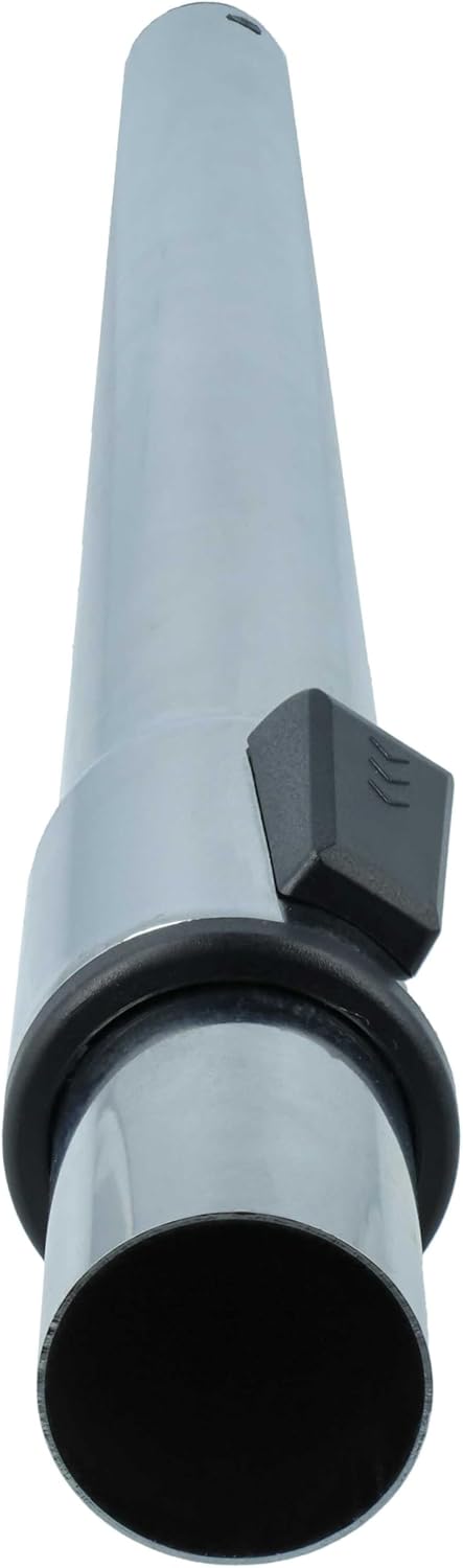vhbw 2x Staubsaugerohr kompatibel mit DeLonghi Staubsauger - 32mm Anschluss, 58-96cm verchromt