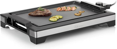 Tristar BP-2781 Elektrischer Tischgrill, mit grosser Grillfläche von 37x25 cm, abnehmbare Fettschale