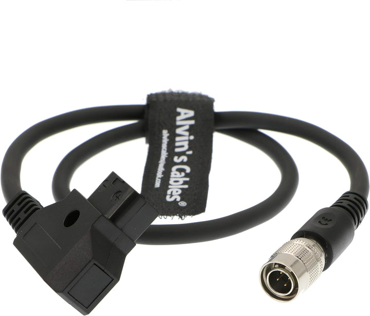 Alvin's Cables Anton Bauer Power TAP D-Tap an Hirose 4 Pin Stecker Stromkabel für Sound Device ZAXCO
