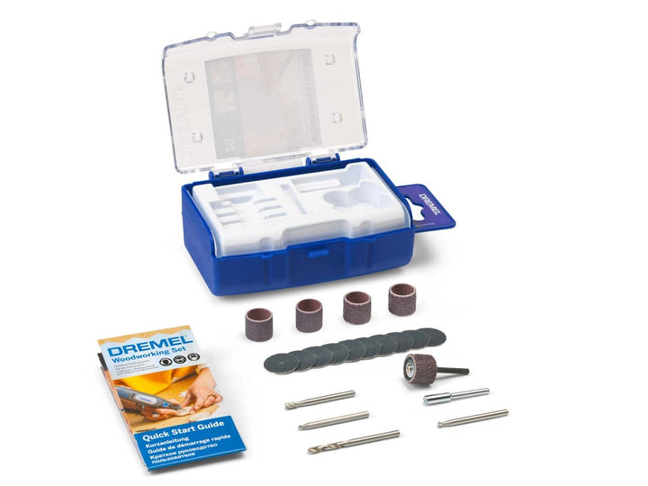 Dremel Holzarbeit Set 20tlg. (für Dremel Multifunktionswerkzeug)
