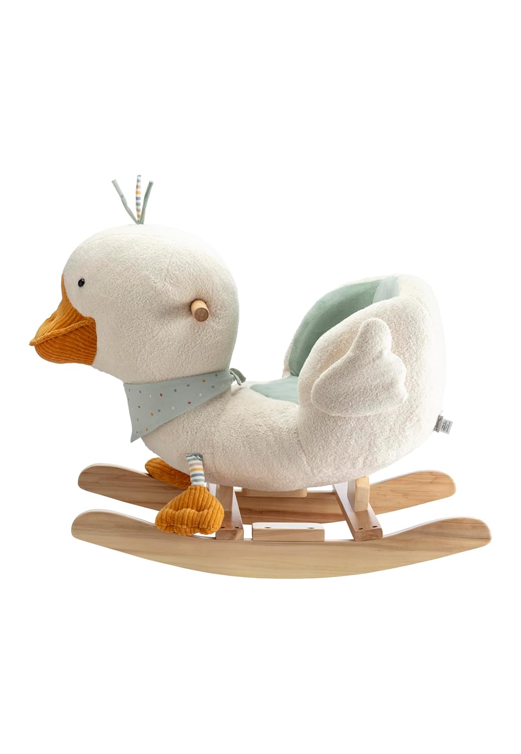 Sterntaler Schaukeltier Ente Edda Lou für Jungen und Mädchen, mehrfarbig