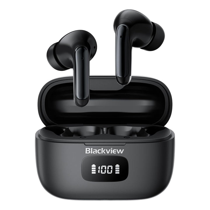 Bluetooth Kopfhörer Kabellos In Ear, Blackview Wireless Earbuds mit 4 ENC & ANC Noise Cancelling Mik