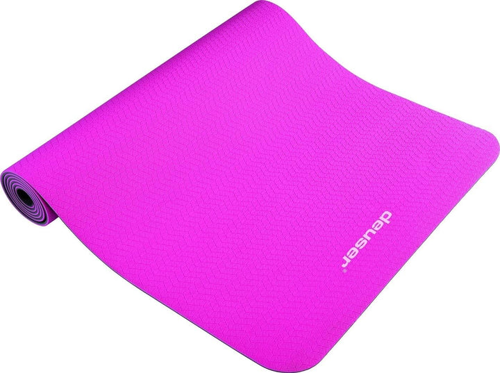 Deuser Yogamatte für Sport oder Gym/Rutschfest, Anti Rutsch/Dick & Faltbar/Unisex, für Erwachsene/Fü