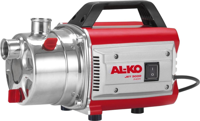 AL-KO Gartenpumpe Jet 3000 Inox Classic (650 Watt Motorleistung, 3100 l/h max. Förderleistung, 35 m