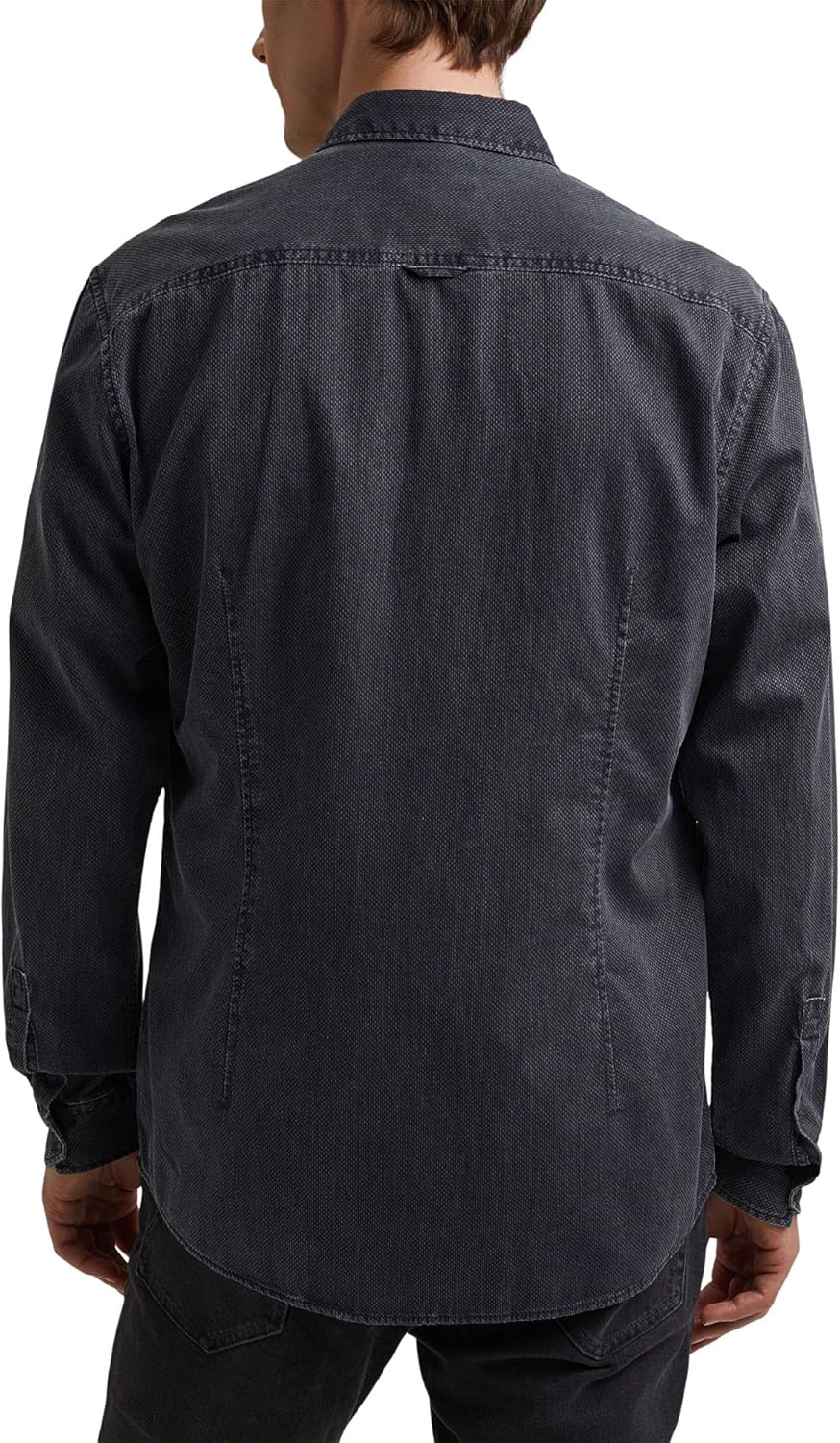 ESPRIT Herren 021CC2F306 Hemd, 404/NAVY 5, M