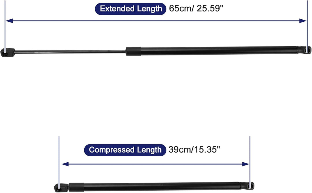 2x Gasfeder Heckklappe 51247211289 Gasdruckfeder Dämpfer Kofferraum für BMW X3 Manuelle Heckklappe F