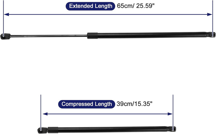 2x Gasfeder Heckklappe 51247211289 Gasdruckfeder Dämpfer Kofferraum für BMW X3 Manuelle Heckklappe F