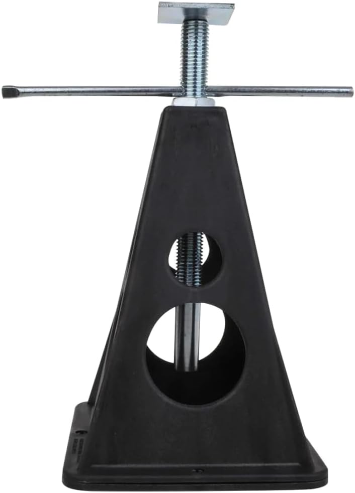 ProPlus 360808 4 x Stützböcke, höhenverstellbar mit Auflageplatte aus Kunststoff max. 750kg Traglast