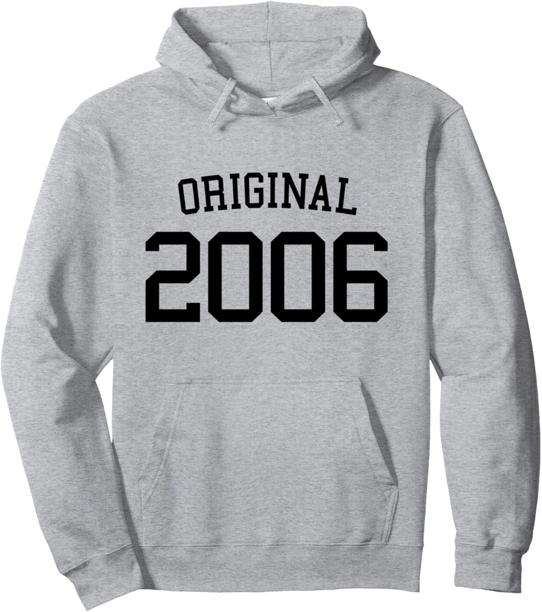 Original 2006 Männer Frauen 18 Jahre alt 18. Geburtstag Pullover Hoodie