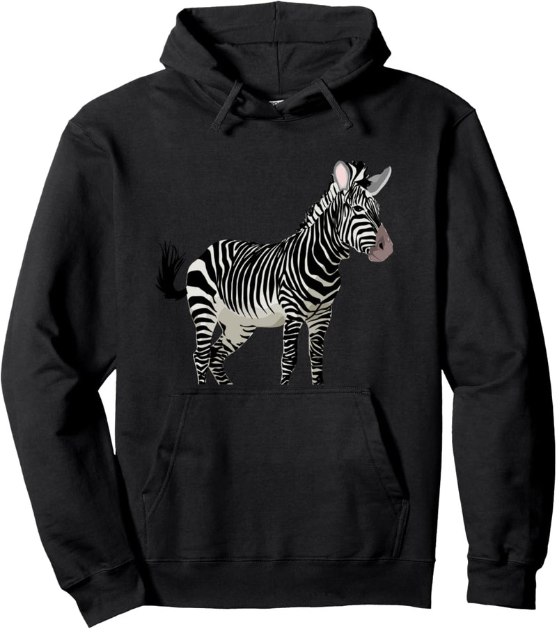 Zebra Pullover Hoodie