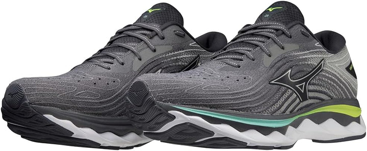 Mizuno Herren Wave Sky 6Laufschuh 42 EU Quiet Shade Silver, 42 EU Quiet Shade Silver