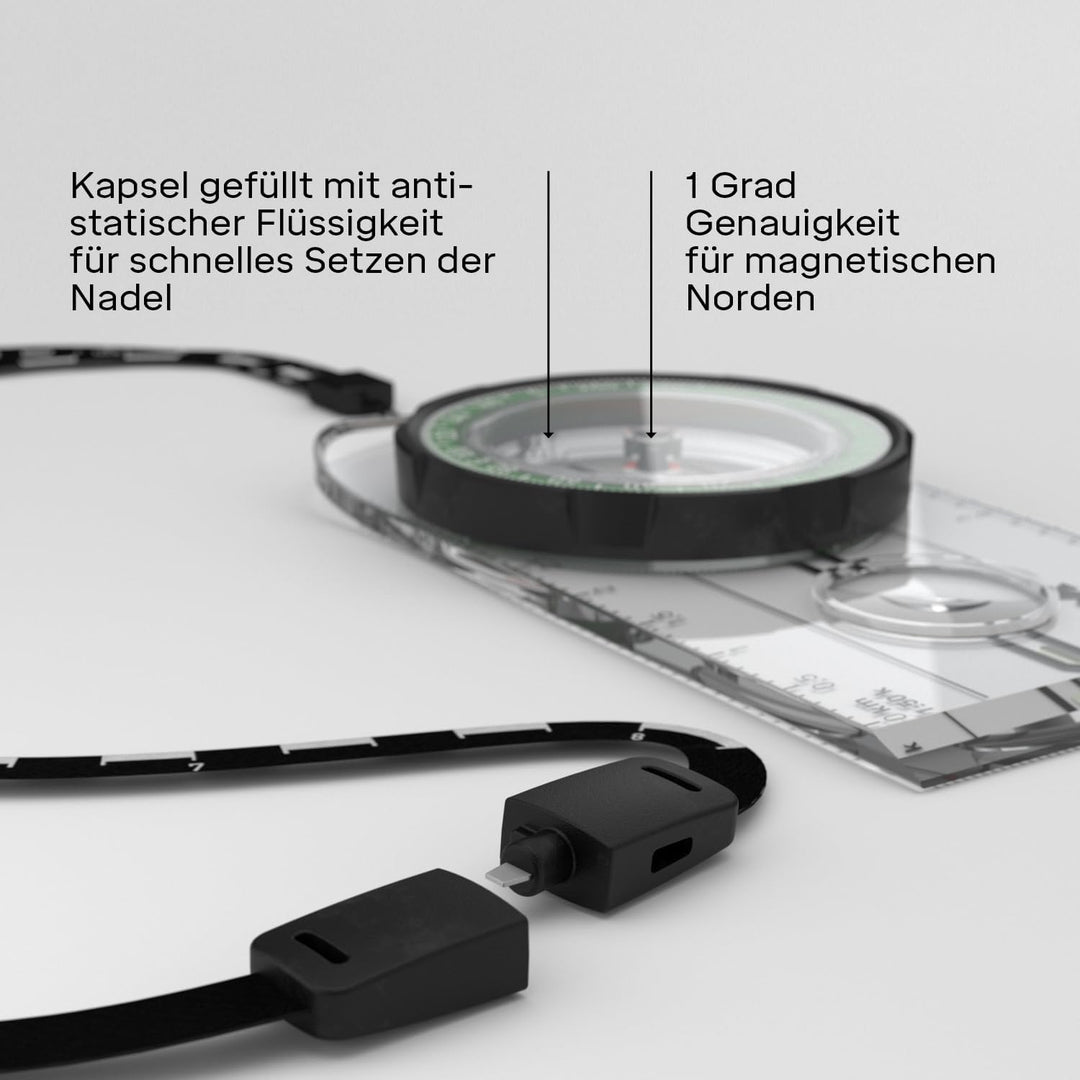 Silva Ranger Kompass Einheitsgrösse durchsichtig, Einheitsgrösse durchsichtig