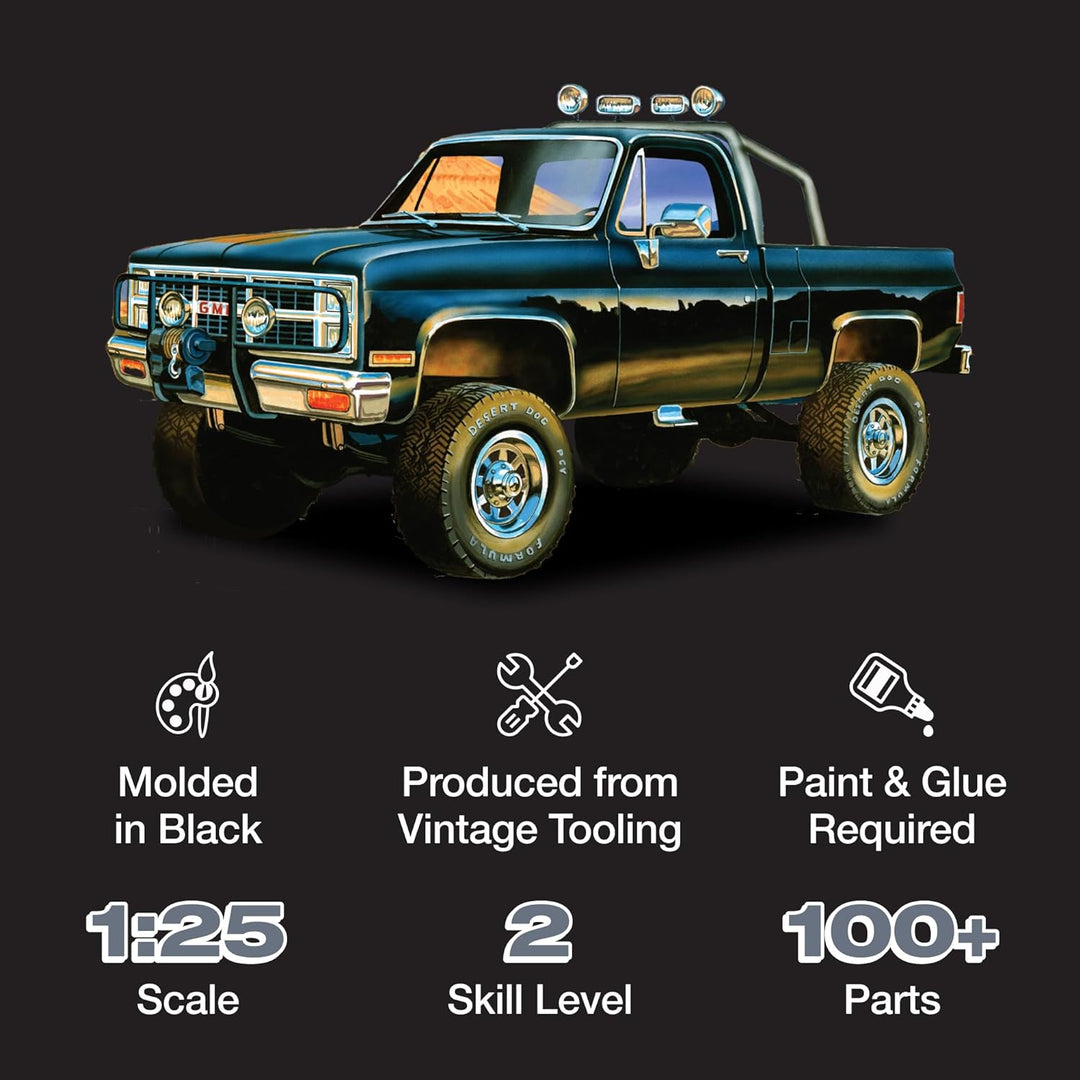 Round2 MPC848/12 GMC 1/25 1984er Pickup, schwarz