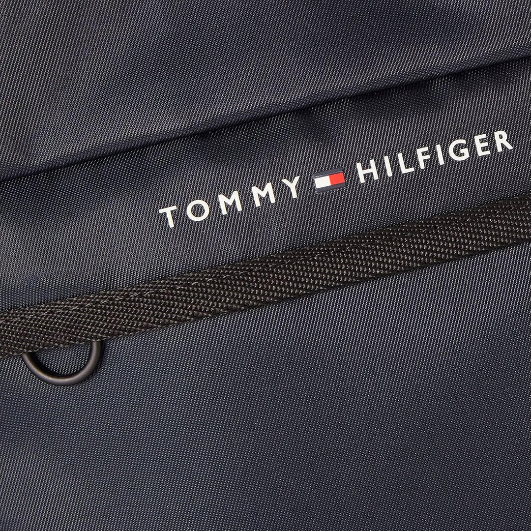 Tommy Hilfiger Herren Skyline Mini Crossover-Tasche, Blau Einheitsgrösse Space Blue, Einheitsgrösse