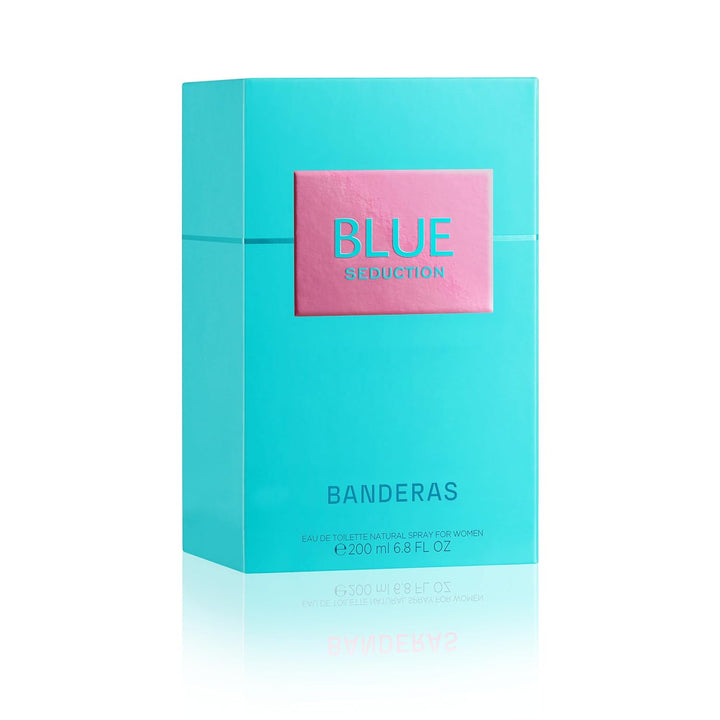 Antonio Banderas Perfumes – Blue Seduction Woman – Eau de Toilette Spray für Frauen, Blumiger und Aq