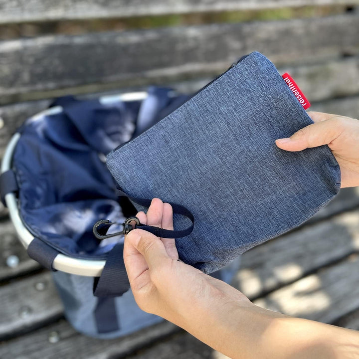 KlickFix Unisex – Erwachsene Tasche 35x28x26cm Twist Blue, 35x28x26cm Twist Blue