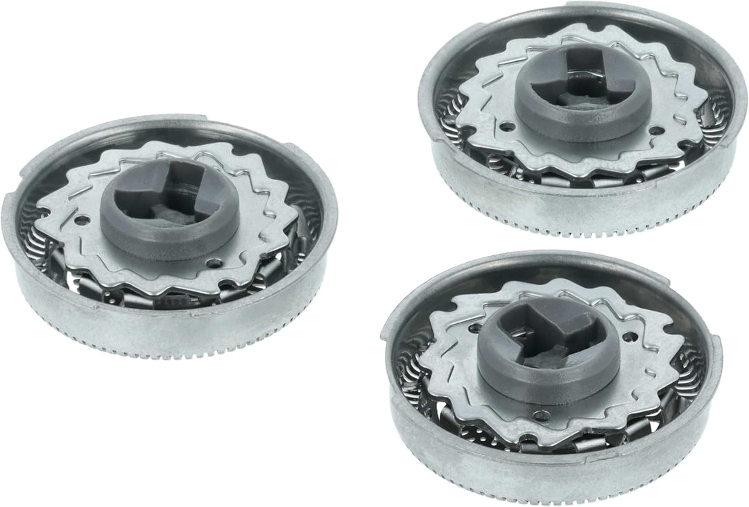 vhbw 3x Scherköpfe Ersatz für Philips SH70/50, SH70/60, SH70, SH71, SH71/50 für Elektrorasierer, Sil
