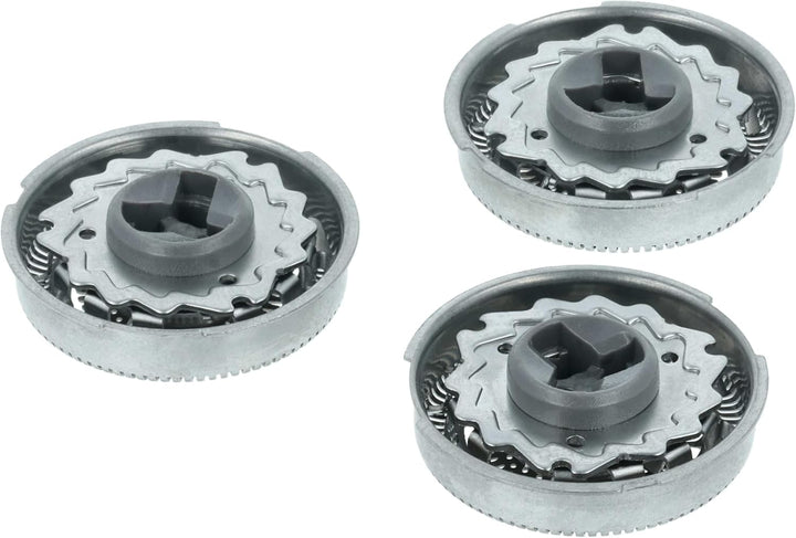 vhbw 3x Scherköpfe Ersatz für Philips SH70/50, SH70/60, SH70, SH71, SH71/50 für Elektrorasierer, Sil