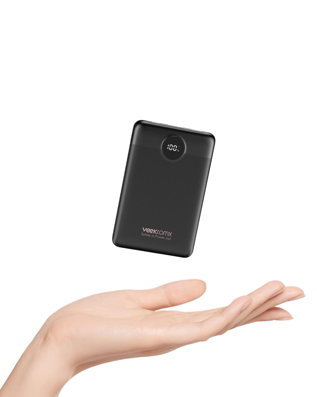 Power Bank 10000mAh VEEKTOMX Mini Powerbank USB C 22.5W Externe Handyakkus Klein Aber Stark Power Ba