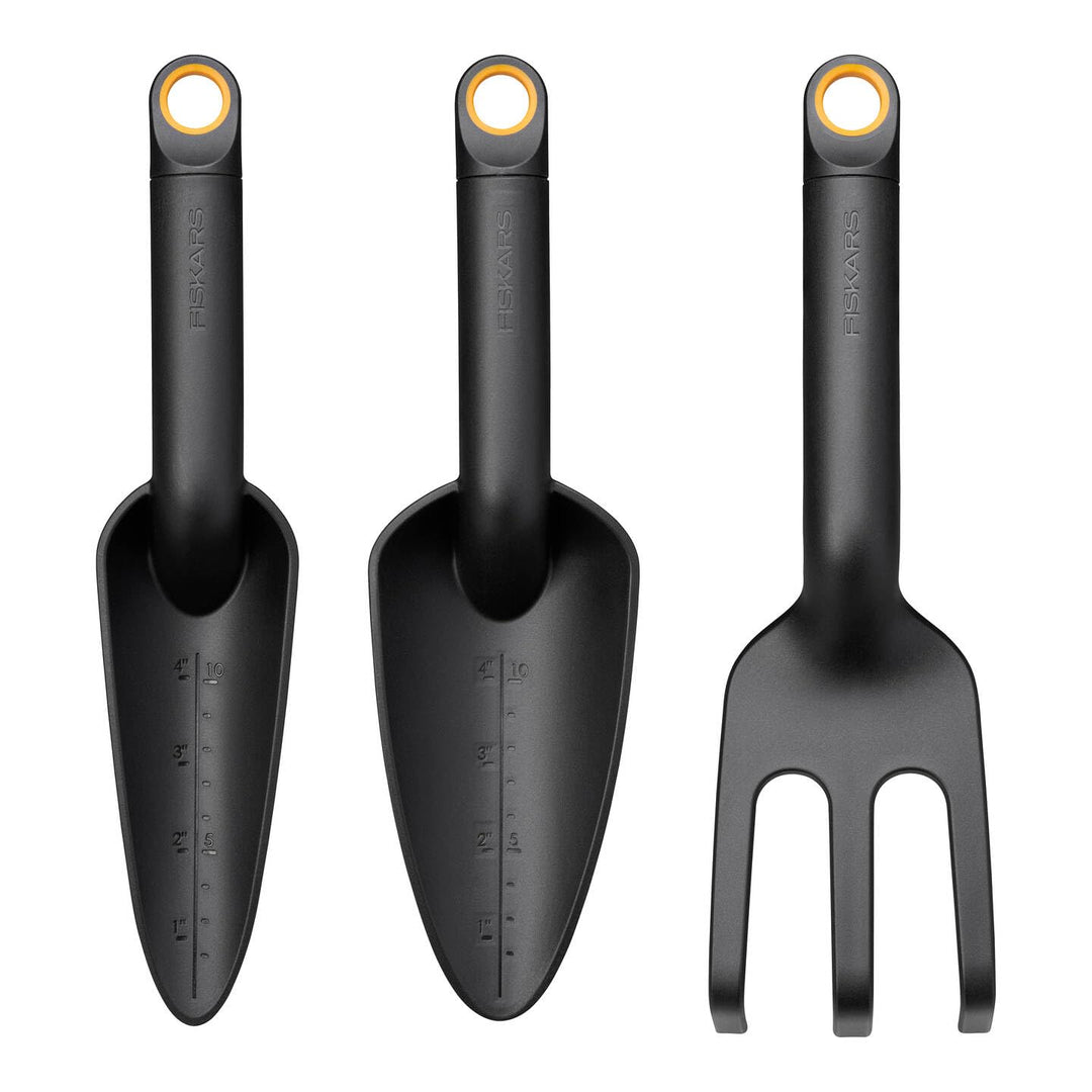Fiskars, Glasfaserverstärkter 3er-Set Handgeräte (Neu), 3er-Set Handgeräte (Neu)