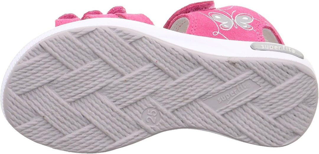 Superfit Mädchen Emily Sandale 28 EU Pink Silber 5510, 28 EU Pink Silber 5510